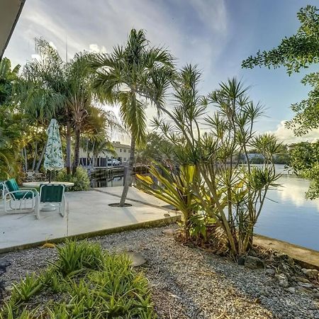 Waterfront Apartment Private Patio Pool Fort Lauderdale Dış mekan fotoğraf