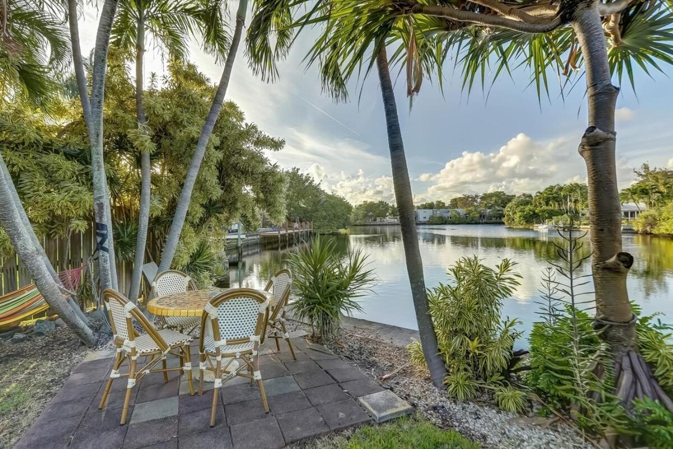 Waterfront Apartment Private Patio Pool Fort Lauderdale Dış mekan fotoğraf