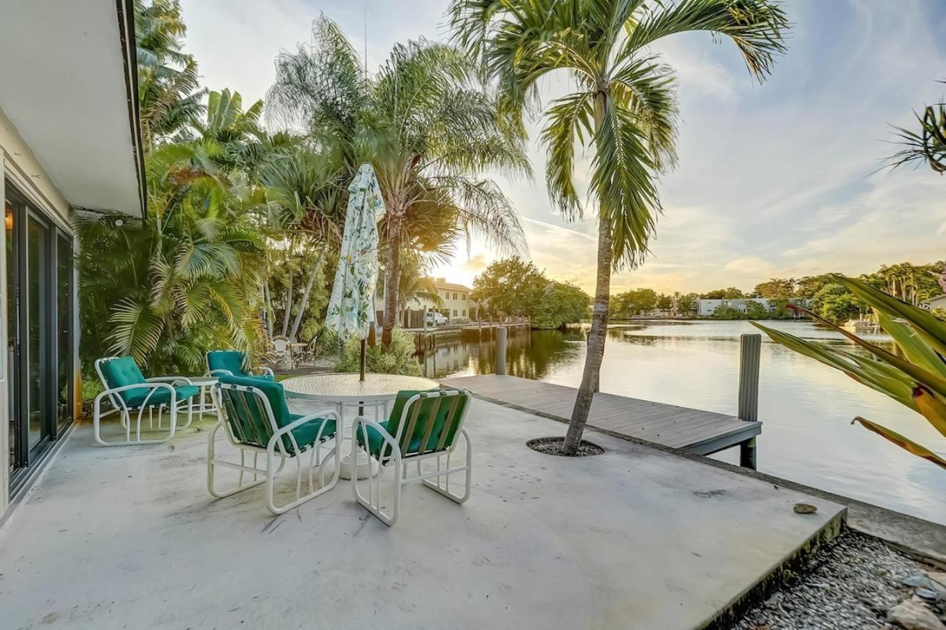 Waterfront Apartment Private Patio Pool Fort Lauderdale Dış mekan fotoğraf
