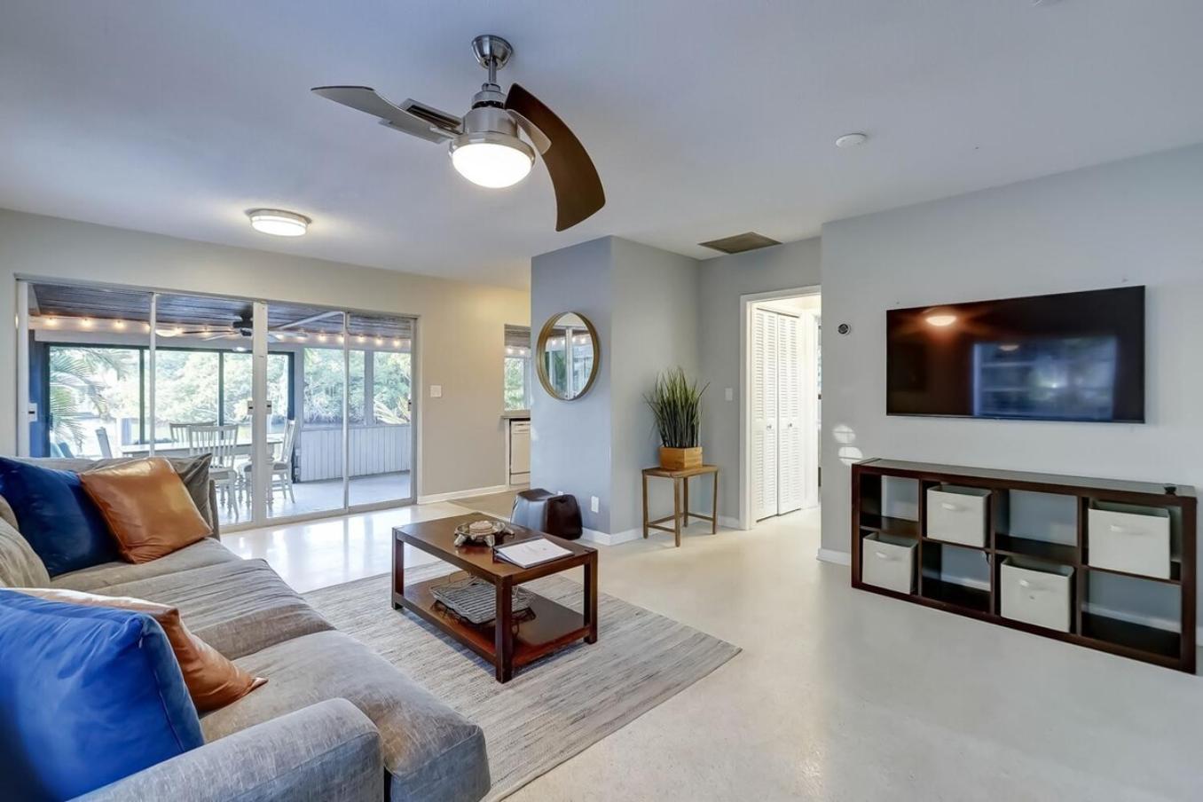 Waterfront Apartment Private Patio Pool Fort Lauderdale Dış mekan fotoğraf